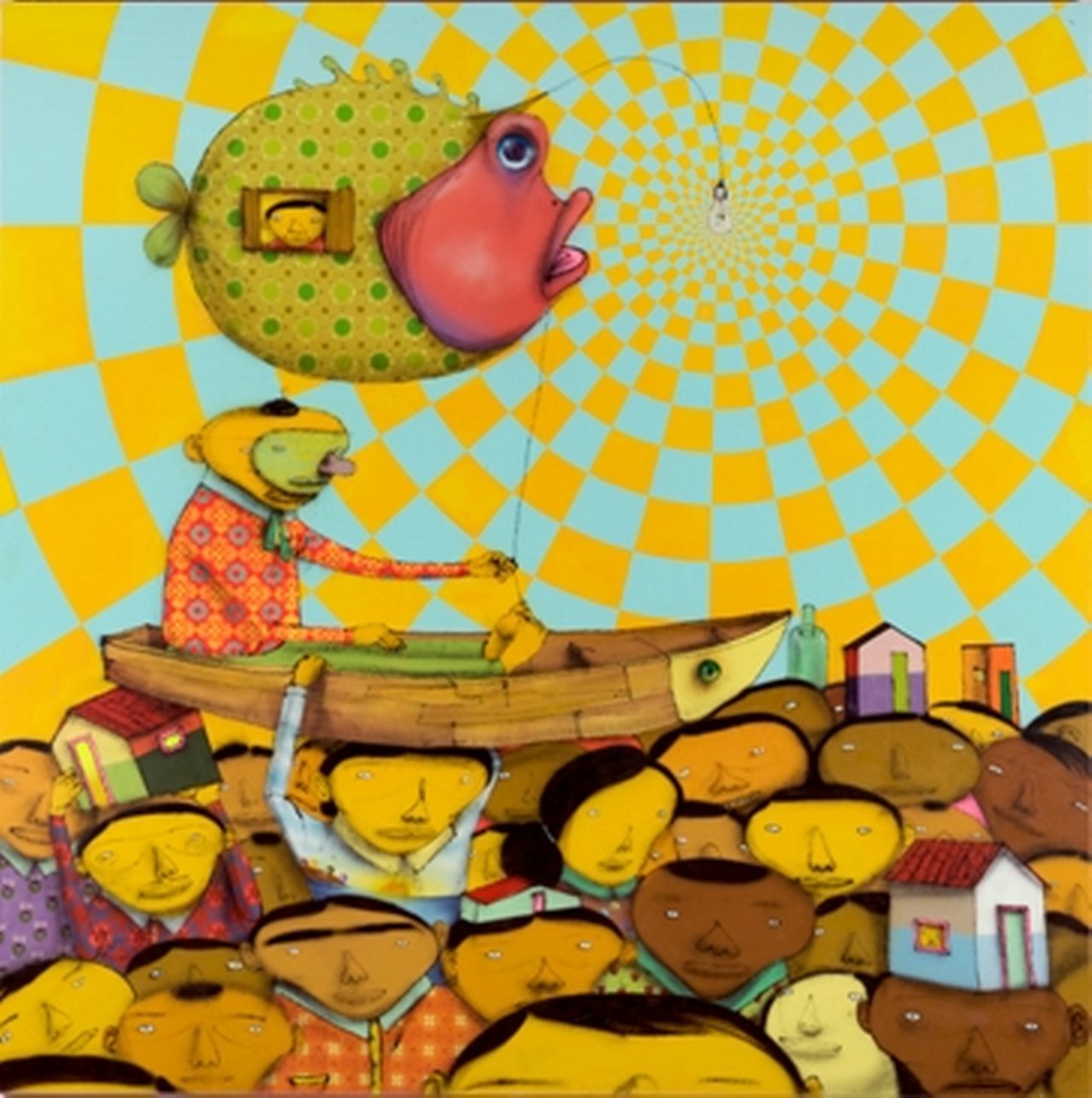 Os Gêmeos - In High Seas Everybody Flies